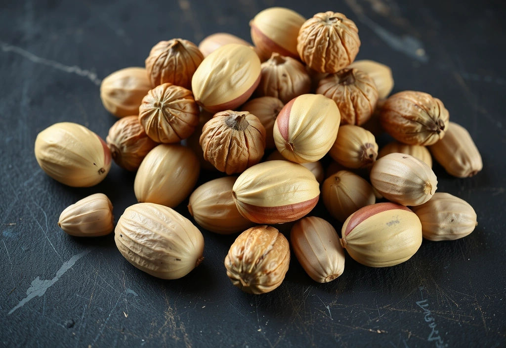 Imagen de nueces de Brasil, fuente de selenio