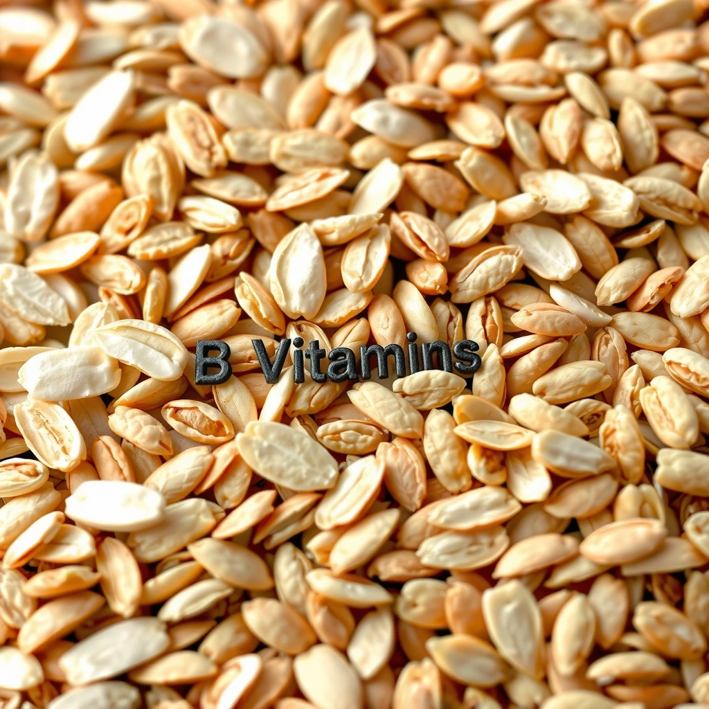 Granos enteros y cereales, representando las Vitaminasnaturalesysalud del Grupo B.